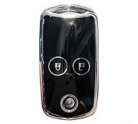 Car Key Cover, Practical 2 Button Flip Key Fob Case for Honda Cars For Civic, For Accord, For Jazz, For CRV, HRV, and CRZ Keys No Signal Interference and Protective