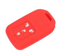 Car Key Cover Remote 4Buttons Car Key Case Silicone For HONDA 2016 2017 CRV Pilot Accord Civic Fit Freed keyless For Smart Key-red