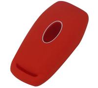 Car Key Cover Remote 5 Buttons Silicone Car Key Cover Case For EXPLORER Fusion For Mustang F150 For Lincoln MKZ MKC For Smart Key-red