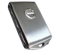 Car Key Cover Shell for Volvo XC40 XC60 XC90 V60 V90 S60 S90,Brushed Silver