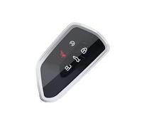 Car Key Cover TPU Car Key Case Cover Shell Fob For VW For Golf GTI R MK8 ID.3 ID.4 For Seat For Leon For Tarraco For Ateca For Cupra For Born For Skoda For Octavia A8 PYPFQUMQGR(Silvery)