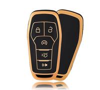 Car Key Cover TPU Key Cover Case For For Fusion For Mondeo For Mustang F-150 2015 2016 2017 2018 Car Styling Key Protection Keychain Key Shell(E)