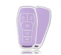 Car Key Cover TPU Key Cover Case For For Fusion For Mondeo For Mustang F-150 2015 2016 2017 2018 Car Styling Key Protection Keychain Key Shell(N)