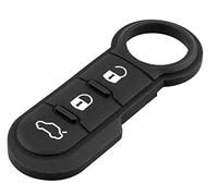 Car Key Fob Button Pad Compatible with Fiat/Peugeot/Citroen-2Pcs | For Fiat 500 Peugeot Boxer Citroen Relay Bravo Doblo Ducato Panda Grande Punto Key Fob, Fiat 500 Key Rubber Pad
