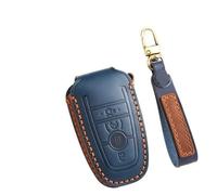car key fob case Car Key Fob Case Cover Bag For For Bronco Ecosport For Edge Escape(Blue)