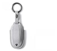 car key fob case Case for Car for Tesla for Model for X for S Car Key Case Auto Accessories Remote Keychain Suede Buttons Shell Protector(Gray style X)