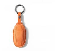 car key fob case Case for Car for Tesla for Model for X for S Car Key Case Auto Accessories Remote Keychain Suede Buttons Shell Protector(Orange style X)