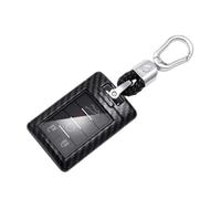 Car Key Holder A+ Car Remote Key Fob Case Cover Keychain For CADILLAC For Escalade For CTS For XTS For DTS For Black