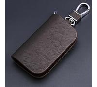Car Key Holder Bag, for Audi A3 8P Q5 A6 C6 A4 A5 Sportback B7 Avant 8V C7 A1 B9 Leather Car Key Fob Case Pouch Remote Key Chains Fob Bag Keyring Wallet Zipper Case Keys,D