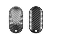 Car Key Holder Car Key Case Cover Shell For Benz 2021 C /S Class W223 W206 S350L S400L S450L S500L Carbon Fiber Protector(Silver Black)