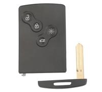 Car Key Shell Compatible With For Laguna III 2009 2010 2011 2012 2013 2014 2015 Car Remote Key Shell Case 4 Buttons Uncut VA2 NSN14