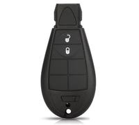 Car Key Shell Compatible With Jeep For Cherokee 2014 2015 2016 2017 2018 2019 2 3 4 Buttons Car Remote Key Shell Case FO38 Uncut Replacement