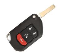 Car Key Shell Compatible With Jeep For Gladiator 2018 2019 2020 2 3 4 Buttons Flip Remote Car Key Case Shell SIP22 Uncut Replacement