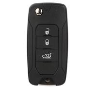 Car Key Shell Compatible With Jeep For Renegade 2015 2016 2017 2018 2 3 4 Buttons Folding Car Remote Key Case Shell Replacement SIP22 Uncut