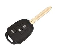 Car Key Shell Compatible With Toyota For Camry For Prius 2012 2013 2014 2015 2016 2017 2 3 4 Buttons Remote Key Shell Case TOY43 Uncut