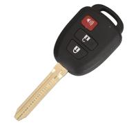 Car Key Shell Compatible With Toyota For Camry For Prius 2012 2013 2014 2015 2016 2017 2 3 4 Buttons Remote Key Shell Case TOY43 Uncut