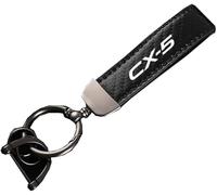 Car Keychain Car Key Ring for Mazda CX-5 2012-2023, Car Key Fob Accessories Car Keyring Key Holder Keyring Women and Men, Keyring Family Present,A