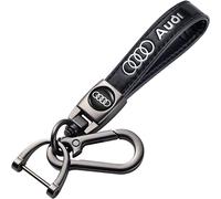 Car Keychain Car Keyring Fit Audi A1 A3 RS3 A4 A5 A6 A7 RS7 A8 Q3 Q5 Q7 R8 S Series, Car Key Chain Key Ring Family Present for Women Men,Car Key Fob Holder Car Key Lanyard