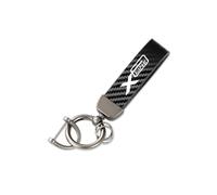 Car Keychain Carbon Fiber Metal Style Car Keychain Compatible with for KIA XLINE X LINE PICANTO - Anti Lost | Family Present | Key Chain for Men and Women,S