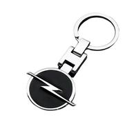 Car Keychain for Opel Astra J Sedan 2012-2018, Car Keyring Lanyard Car Key Fob Keyring Replacement Anti-Lost Ring Car Decoration Accessoriesfor Men Women,Black