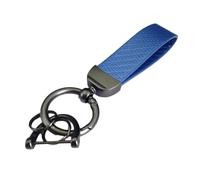Car Keychain,For Suzuki Samurai Jimny Ignis SX4 Grand Vitara Equator Across Wagon 360°Rotatable Swivel Anti-Lost D Keyring Car Refit Accessories,B/Blue