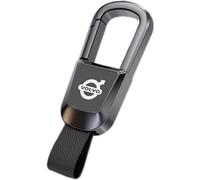 Car Keychain for Volvo XC40 XC60 XC90 V60 V90 S40 S60 EX30 EX40, Zinc Alloy Car Keyring Car Key Chain Car Key Ring Anti-Lost Key Rings with Logo Emblems Car Key Fob Keychain Replacement Accessories