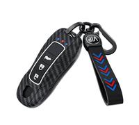 Car Keychain Key Cover for Porsche 911 2019-2025 Silicone Protective Case Keychain, Anti-Scratch Drop-Proof,Carbon Texture-Type A