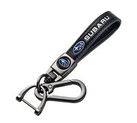 Car Keychain Keyring Fit Subaru BRZ 2015-up Subaru Legacy Outback XV, Leather Keychain Lanyard for Car Key Fob Holder, Souvenir/Gifts