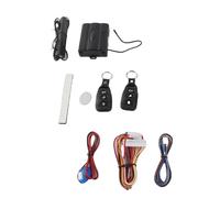 Car Keyless Entry System Kit Intelligent PKE Push Button Remote Start with Trunk Release for 12V Fuel Vehicle
