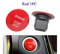 Car Keyless One-click Engine Ignition Start Stop Push Button Switch Compatible With W204 W205 W245 W211 W212 W221 W164 W166(red)