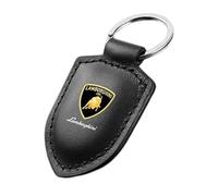 Car Keyring for Lamborghini Urus Huracan Aventador Gallardo Temerario Countach, Keychain with Car Emblem for Men and Women, Car Accessories for Gifts,Black