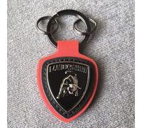 Car Keyring for Lamborghini Urus Huracan Aventador Gallardo Temerario Countach, Keychain with Car Emblem for Men and Women, Car Accessories for Gifts