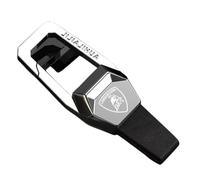 Car Keyring for Lamborghini Urus Huracan Aventador Gallardo Temerario Countach, Keychain with Car Emblem for Men and Women, Car Accessories for Gifts,Silver