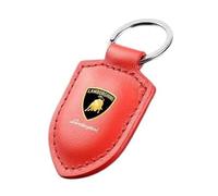 Car Keyring for Lamborghini Urus Huracan Aventador Gallardo Temerario Countach, Keychain with Car Emblem for Men and Women, Car Accessories for Gifts,Red