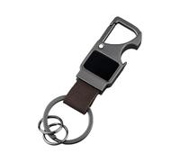 Car Keys Keychain for 5008 (5 sièges) 2017-2023, Keyrings with Beer Bottle Opener, Chains Personalized, Heavy Duty Metal Keychain for Men and Women,Coffee