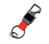 Car Keys Keychain for Avenger 2022-2023, Keyrings with Beer Bottle Opener, Chains Personalized, Heavy Duty Metal Keychain for Men and Women,Red