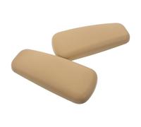 Car Knee Pad Foam Leg Rest Cushion for Door and Centre Console Drivers | Beige PU Sponge, Waterproof Surface, Nonslip Underside, Easy Installation and Cleaning, Suitable for Daily Commuting and Road