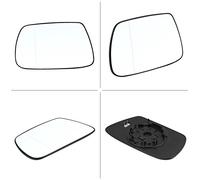 Car L Side Wing Mirror Glass Heated Replacement for and Cherokee 2005-2010 OEM Part Number 5142877AA