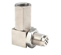 car Lambda Probe 90 Degree Car Sensor Adapter Connector M18 Oxygen Sensor Car Connector