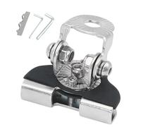 Car Lamp Fixing Bracket - Car Hood Lamp Fixing Mount for Adjustable Led Light with Iron Material | Silver and Black Mounting Holder Secures Lights Firmly on Cars for, Street, and Utility