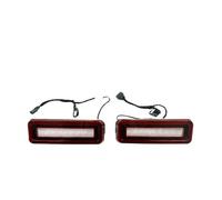 Car Lamp Lens,Fog Lamp LED Reversing Light for Land for Rover for Defender 90 110 2020-2025 Car light High Light Rear Bumper Light with Daylight(Red with trun)