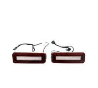 Car Lamp Lens,Fog Lamp LED Reversing Light for Land for Rover for Defender 90 110 2020-2025 Car light High Light Rear Bumper Light with Daylight(Red)