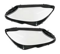 Car Lampshades Front Headlight Cover Shell Light Glass Lens For Mercedes For Benz For W205 C180 C200 For C260L C280 C300 2015-2018 Transparent Lampshade(Pair)