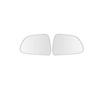 Car Large Vision Rearview Mirror Heating Wide-Angle Anti Glare Dazzle Glass Lens For Tesla For Model Y(White)