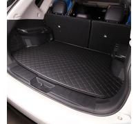 Car Leather Boot Liner for Porsche Taycan Cross Turismo (Y1A) 2021-2023 2024 2025, Waterproof Boot Mats Anti-Slip Trunk Mat Protector Pad Interior Accessories,A