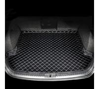 Car Leather Boot Liner Mat for Nissan X Trial T31 2007 2008 2009 2010 2011 2012 2013 2014, Rear Trunk Waterproof Wear-Resistant Mats Protector Interior Accessories,B-Black-Beige