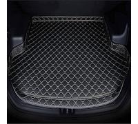 Car Leather Boot Liner Mat for Suzuki Across 2020 2021 2022 2023 2024 2025, Waterproof Anti-Scratch Non-Slip Trunk Pad, Cargo Tray Protector Liners Accessories,Black+Beige Plus