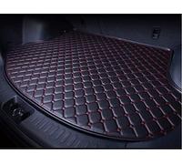 Car Leather Boot Liner Mat for Suzuki Across 2020 2021 2022 2023 2024 2025, Waterproof Anti-Scratch Non-Slip Trunk Pad, Cargo Tray Protector Liners Accessories,Black+Red