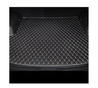 Car Leather Boot Liner Mats Car Trunk Mat Cargo Liner Carpet Interior Cover Compatible With Mazda 6 Atenza 2013(Black beige)
