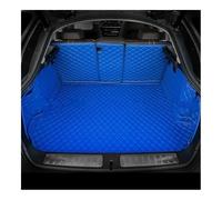 Car Leather Boot Liner Mats Compatible With 3 Series GT F34 2013-2017 2018 2019 2020 Full Coverage Custom Car Trunk Mat Cargo Liner Interior(Blue)
